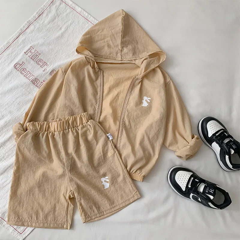 Sunscreen 2pcs Sport Suits