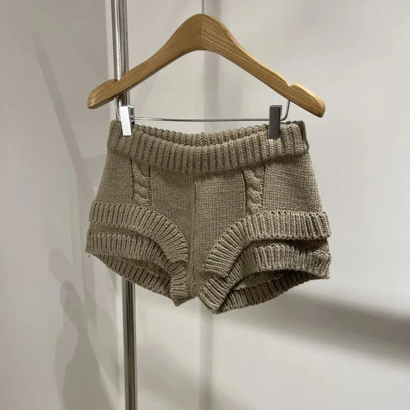 Knit Shorts Women