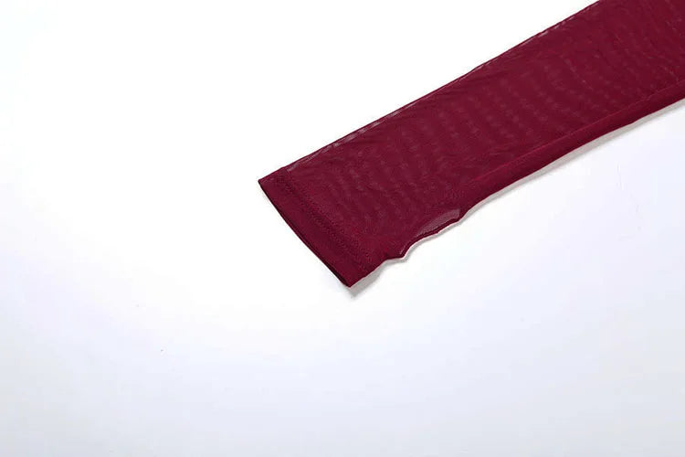 Women Bodysuit+Furry Patchwork