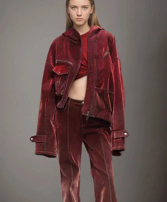 Asymmetric Denim Jacket