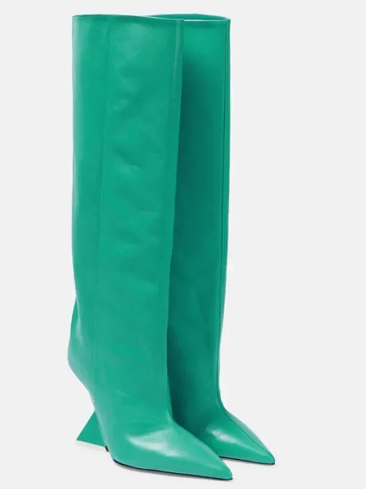 Fashion Pointed Shaped High