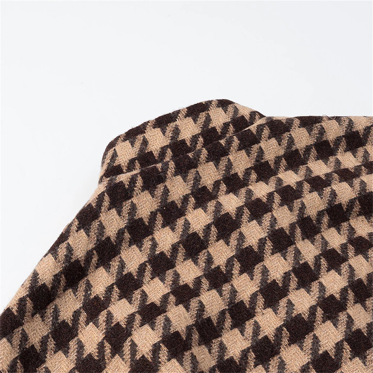 Plaid Long-Sleeve Jacket set