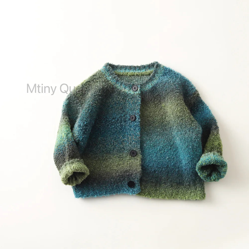 Knitted Cardigan Baby Vintage Jacket Kids