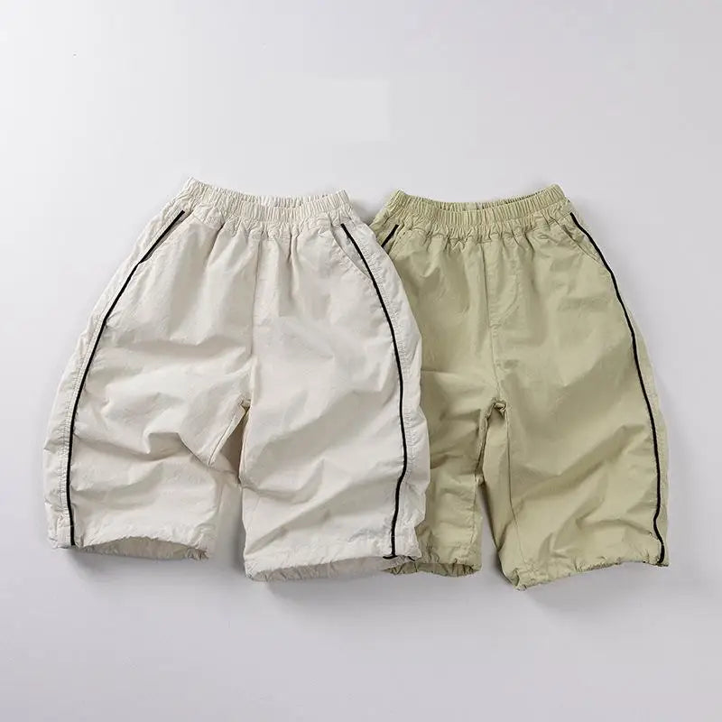 2025 Summer New Thin Cotton Kids Versatile Pants