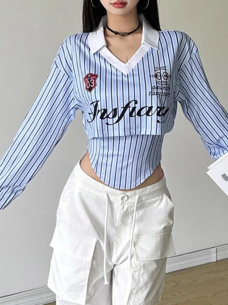 Preppy Style Streetwear Stripe