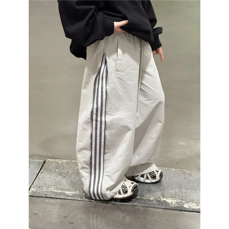 Zipper street-style Pants