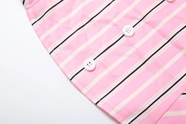 Stripe Patchwork Tank Top