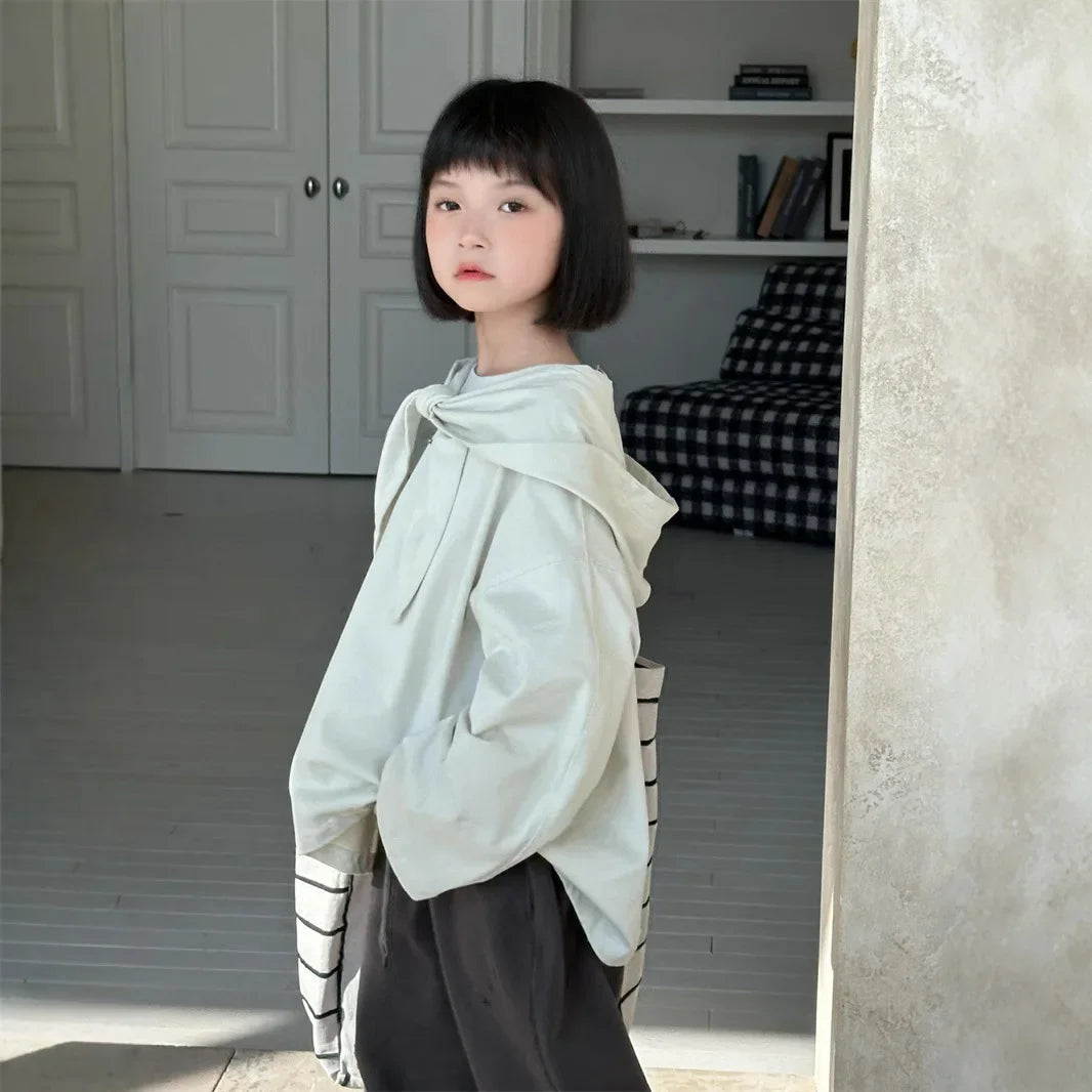 Kids Western Style Versatile Long sleeve