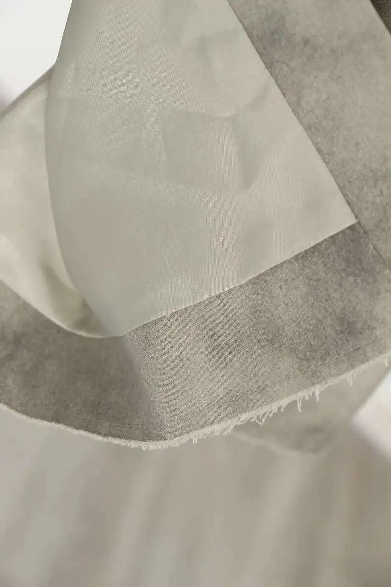 Camouflage Lapel Loose Mini Skirt Suit