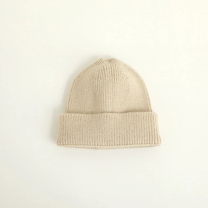 Candy Color Knitted Beanie for Kids