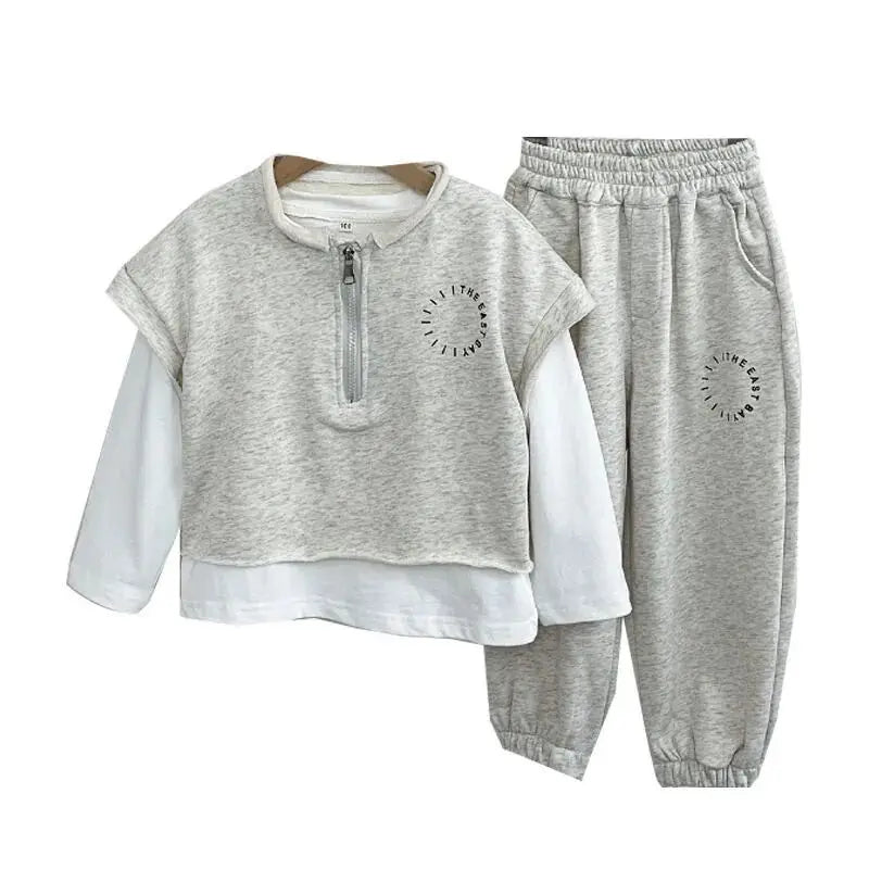 Casual Pullover Sweater Pants 3-piece