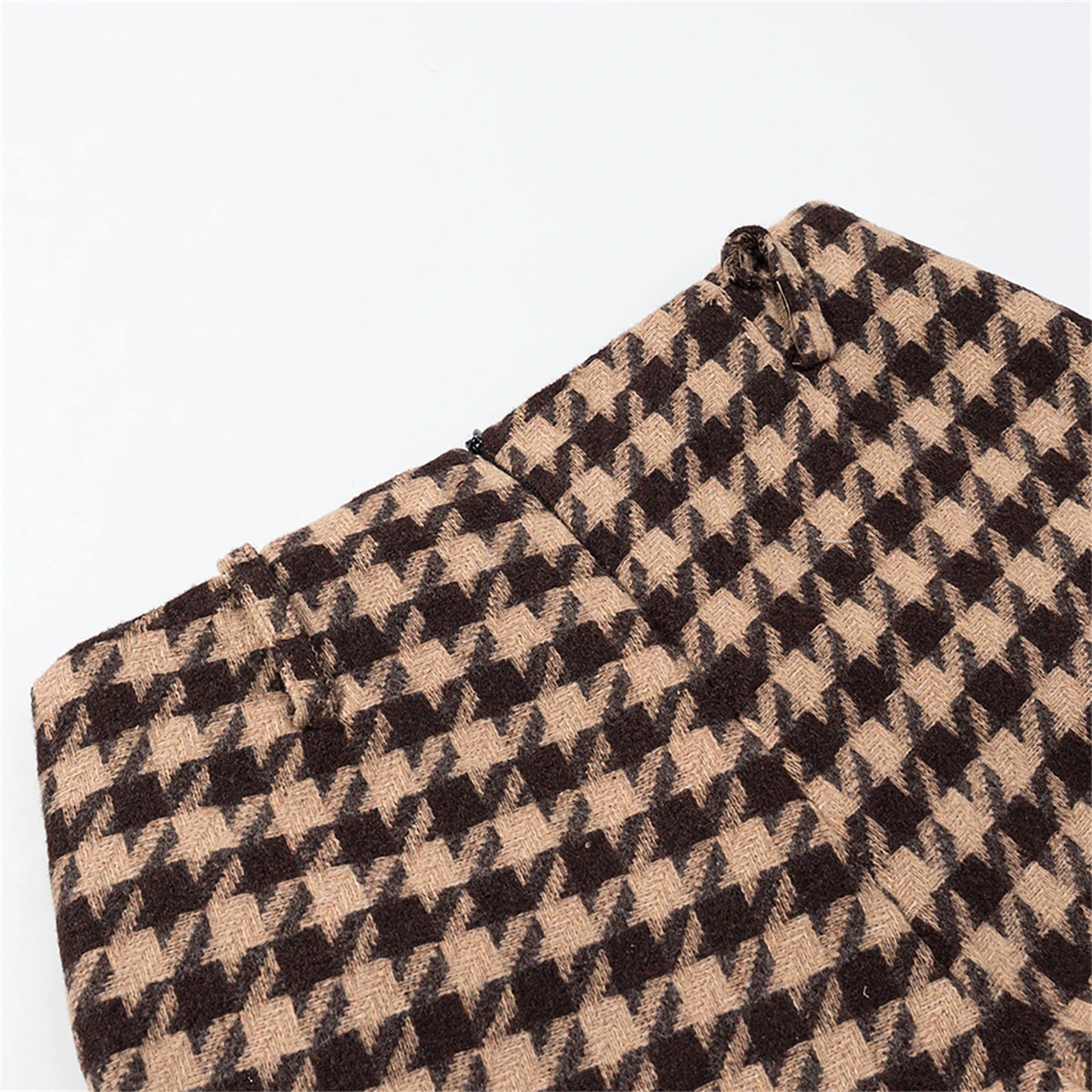 Plaid Long-Sleeve Jacket set