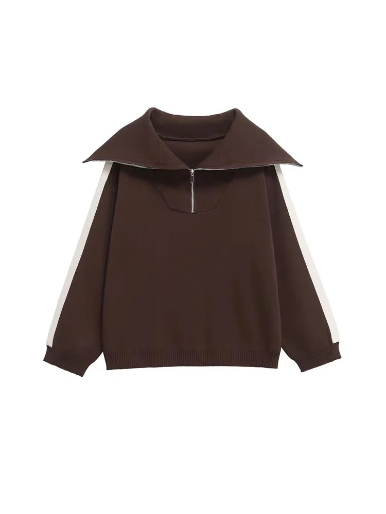 Women's Fashion Two-Piece Set with Side-Pants