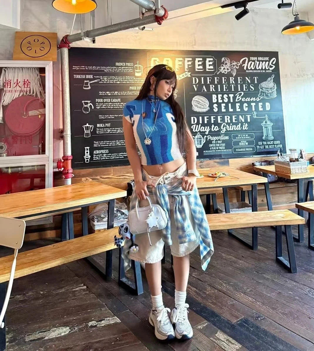 Euphoria Retro Pleated Light