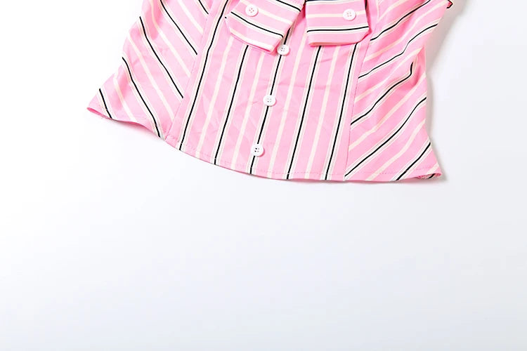 Stripe Patchwork Tank Top