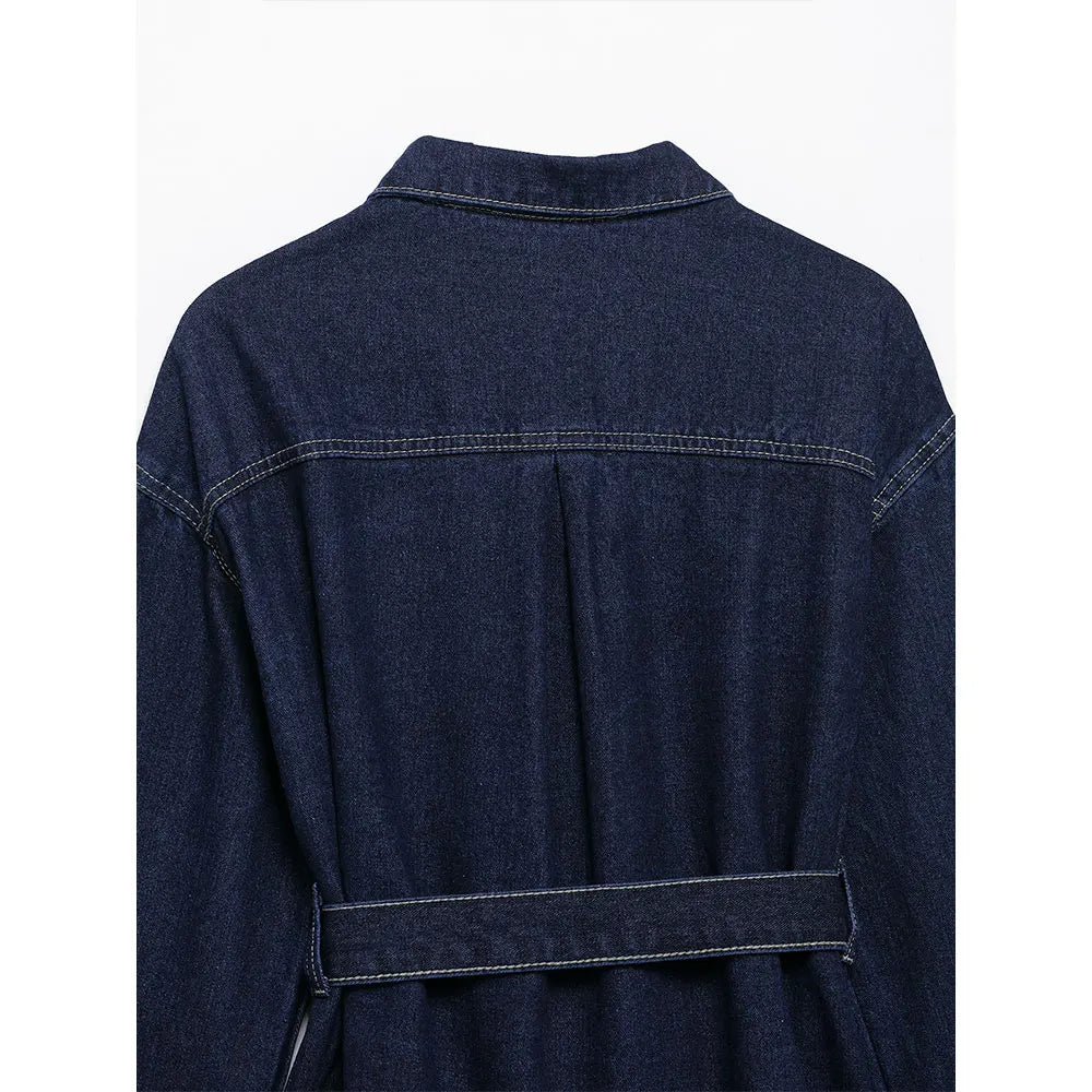 Set With Belt Denim  Jackets & Vintage Front