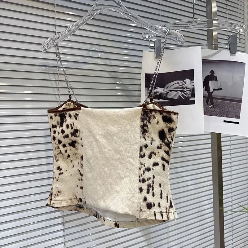 Street Style Metal Chain Strap