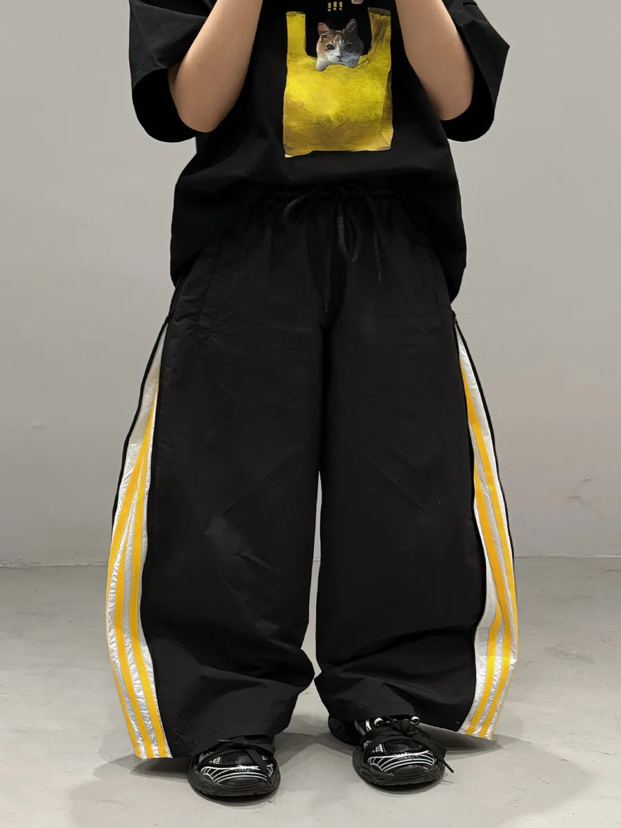 Zipper street-style Pants