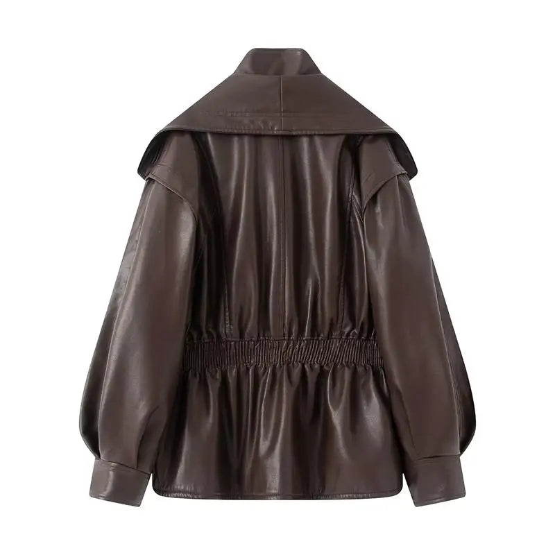 Full Sleeve Stand Collar Slim Jacket