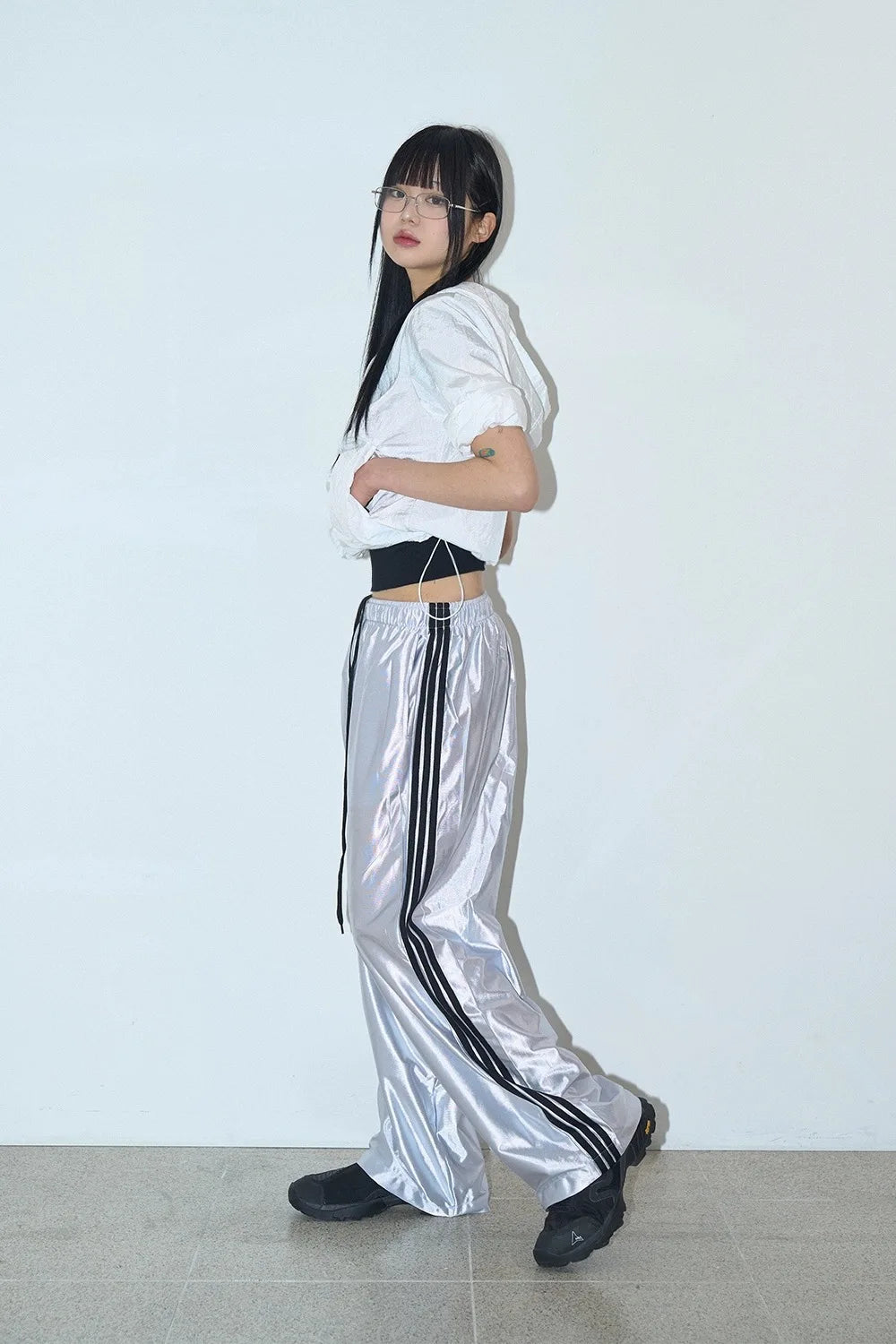Harajuku Glossy Sport Pants