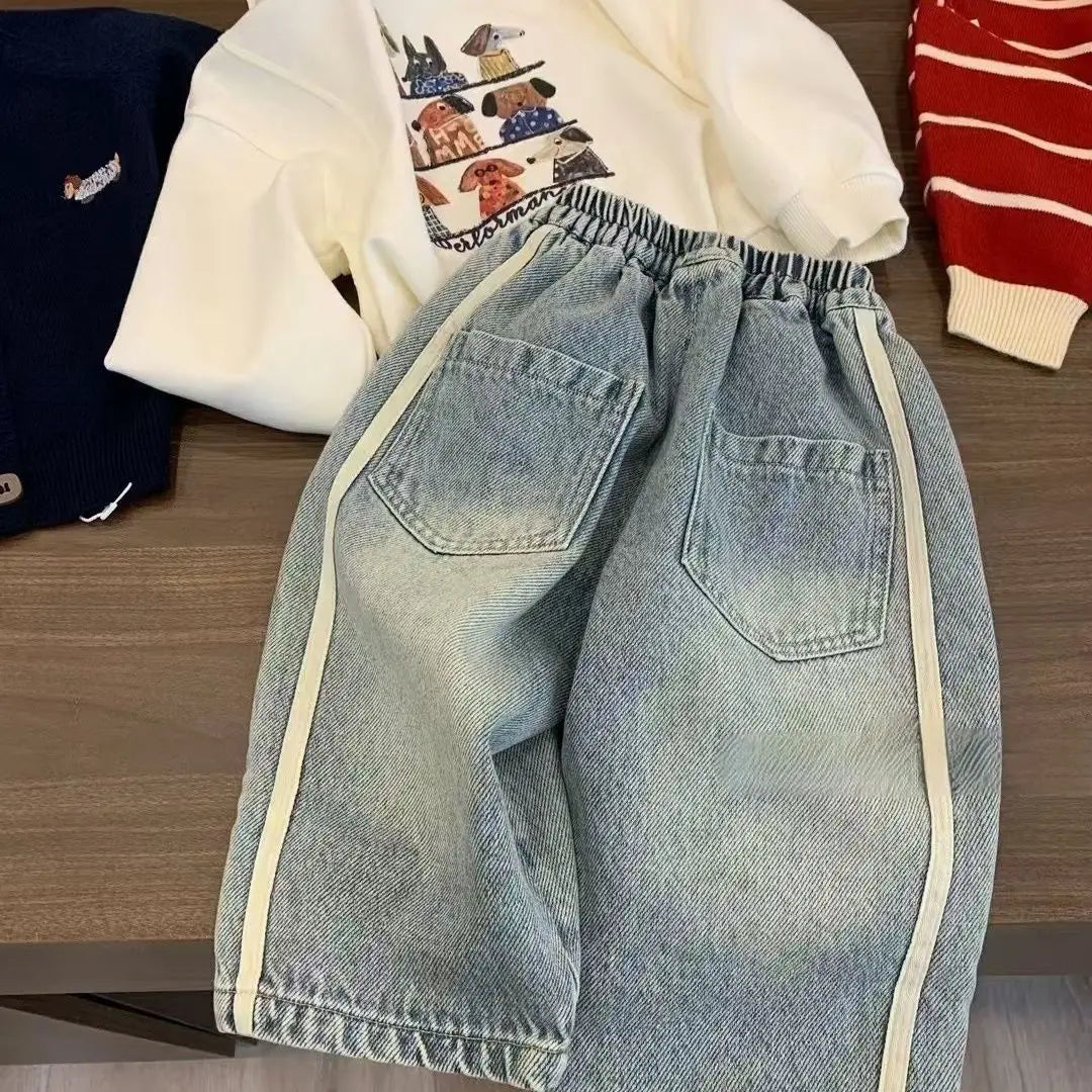 2025 New Spring Children's Denim Denim