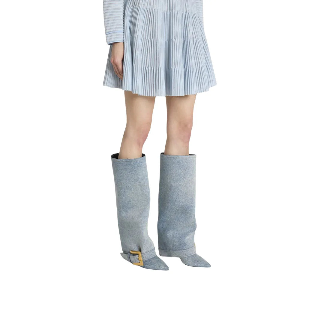 Boots Thin Heels  Long Boots