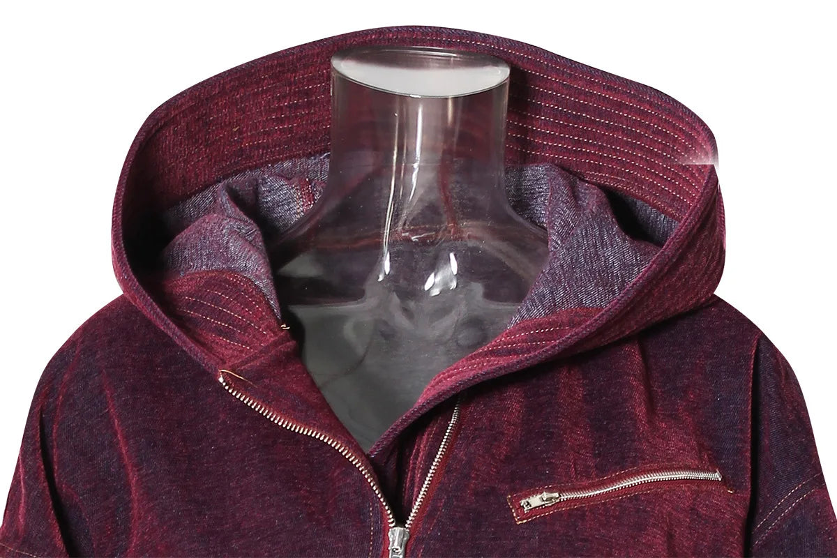 Asymmetric Denim Jacket