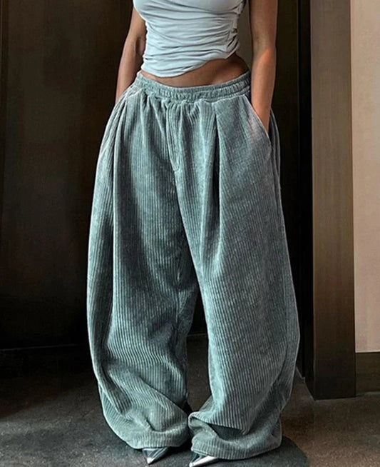 Casual Wide-Leg  Pant