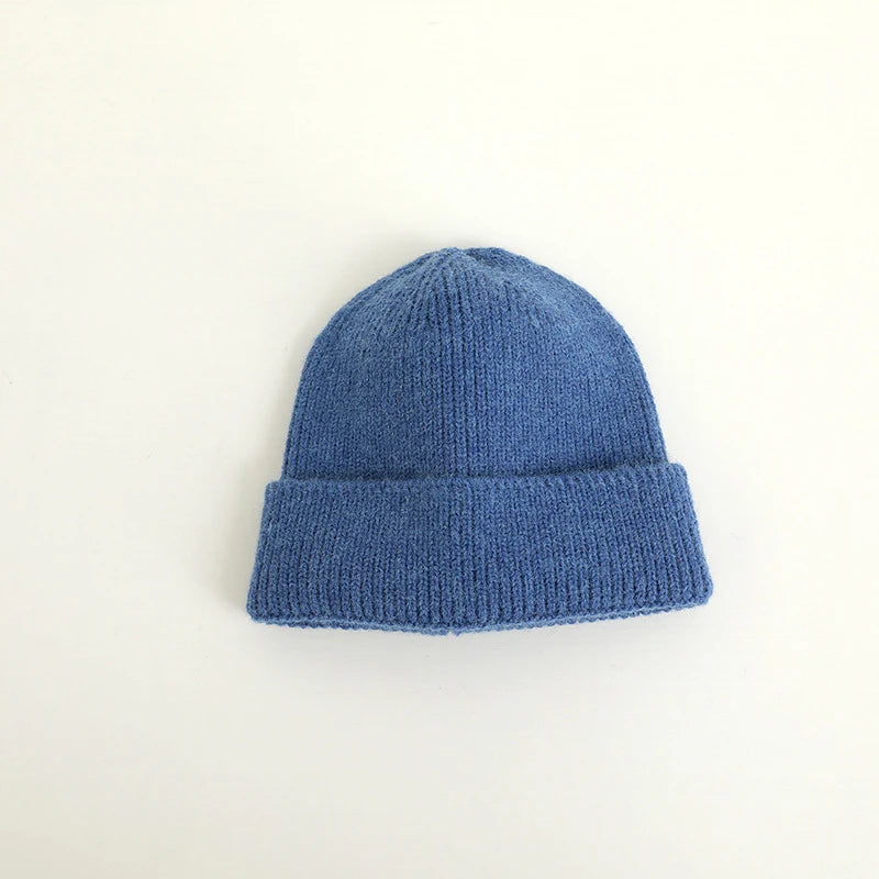 Candy Color Knitted Beanie for Kids