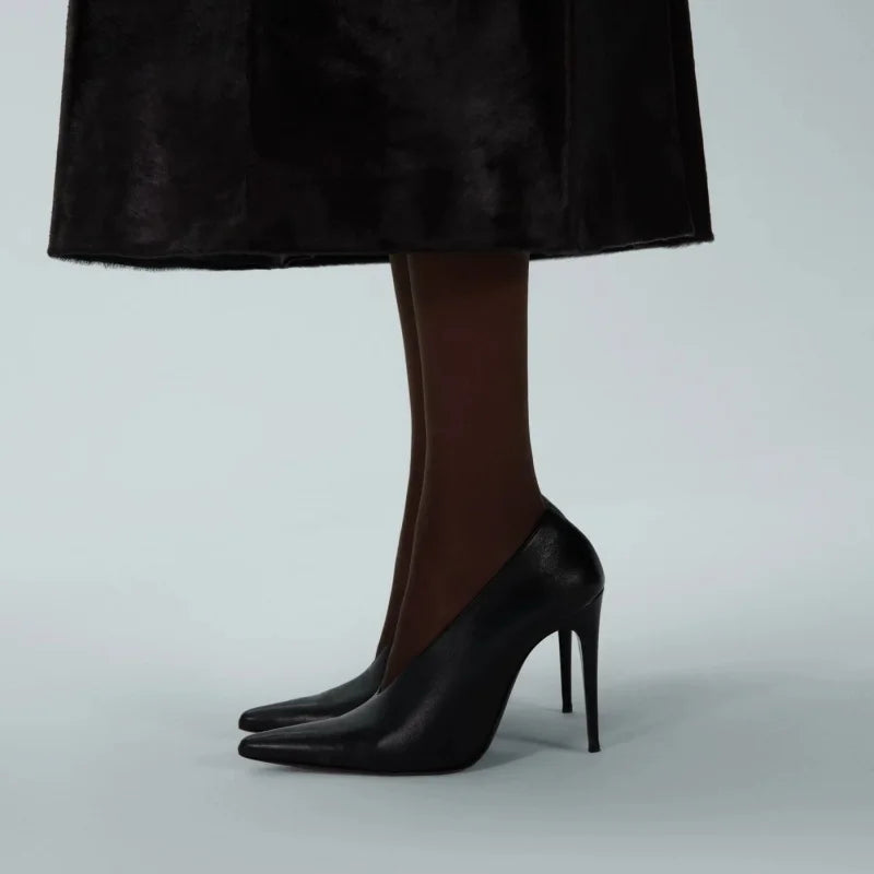 New Pointed Stiletto Single Shoes