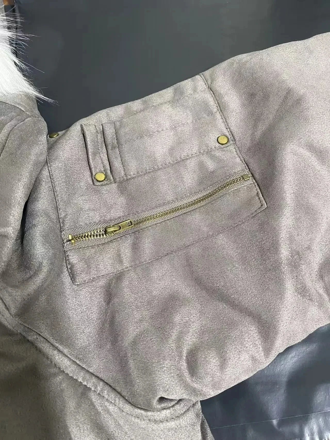 Retro Fur Coat Women