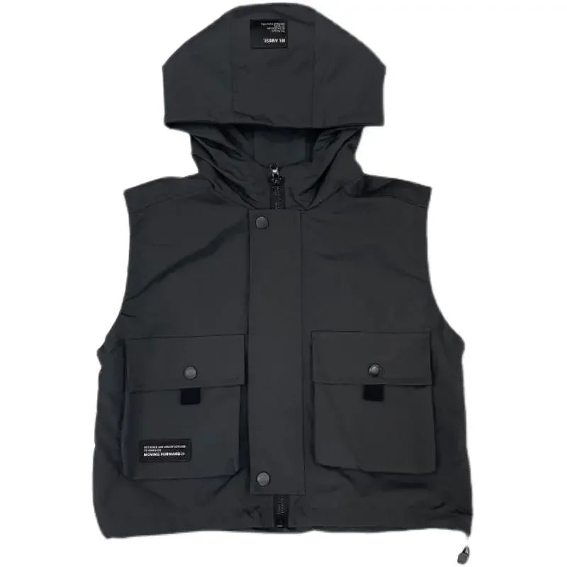 Children's Zipper Vest Spring Autumn