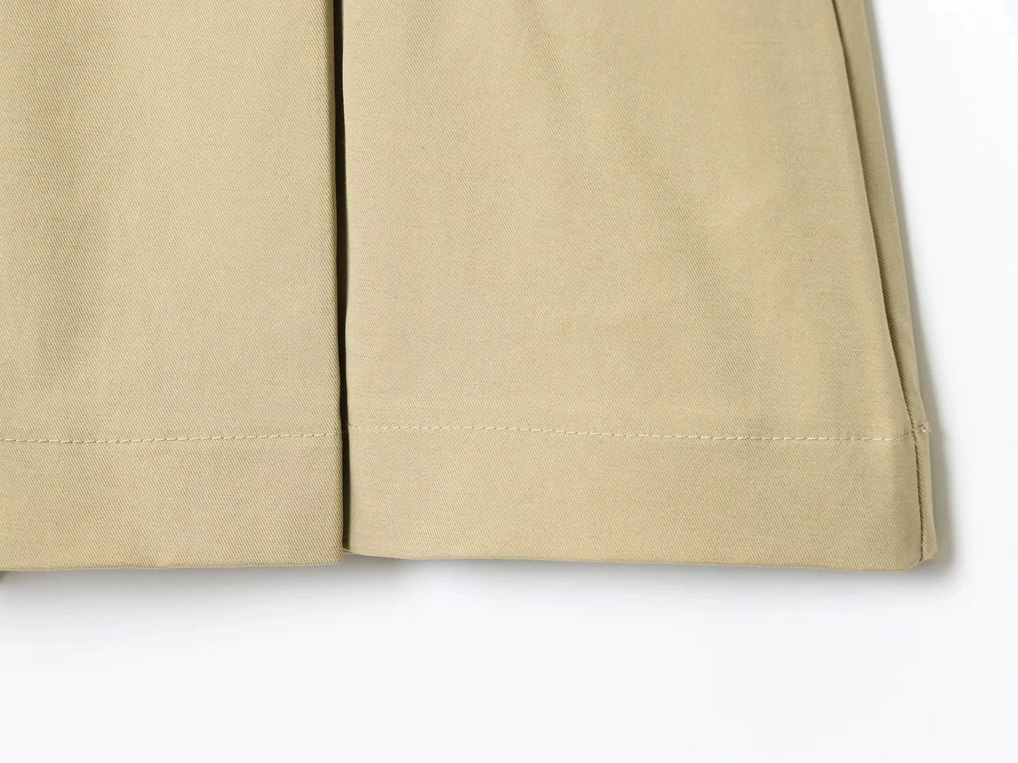 Sleeve Sashes Button Trench