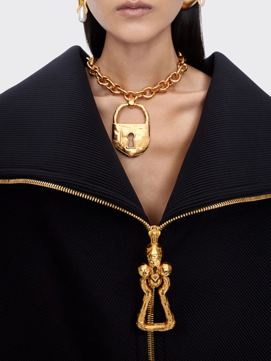 Solid Loose Spliced Zipper