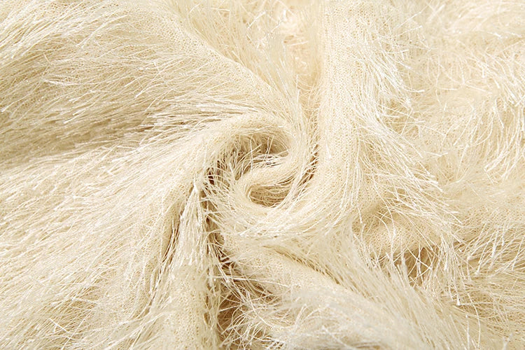 Casual Straight fluffy Pants