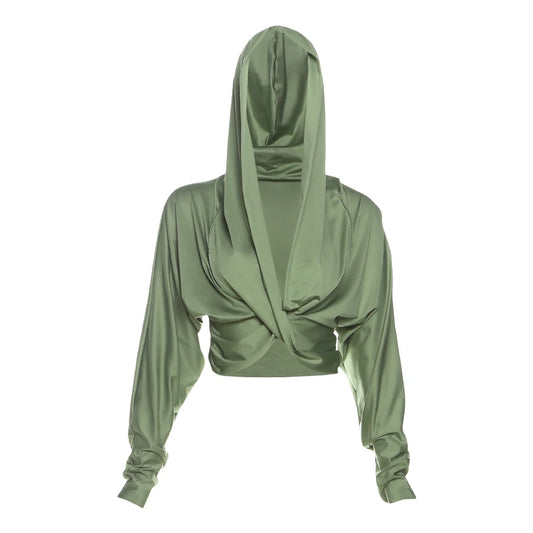 Hood T-Shirt Women Wild Cross