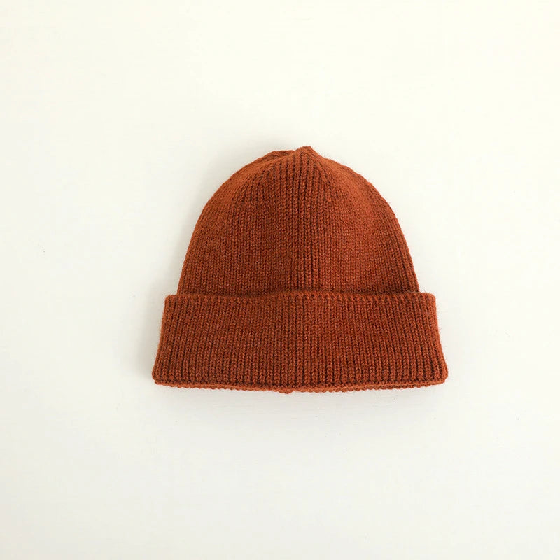 Candy Color Knitted Beanie for Kids