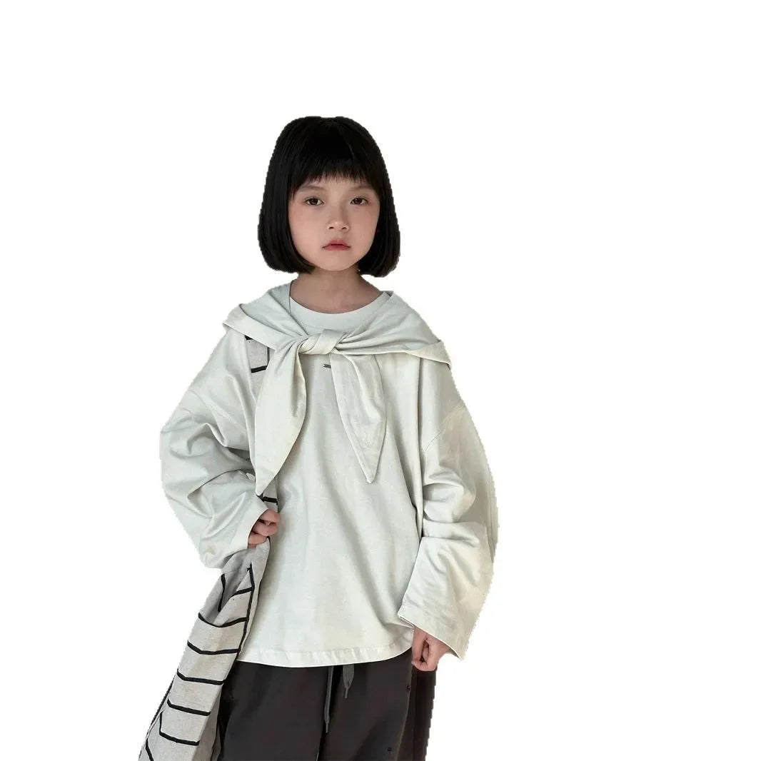 Kids Western Style Versatile Long sleeve