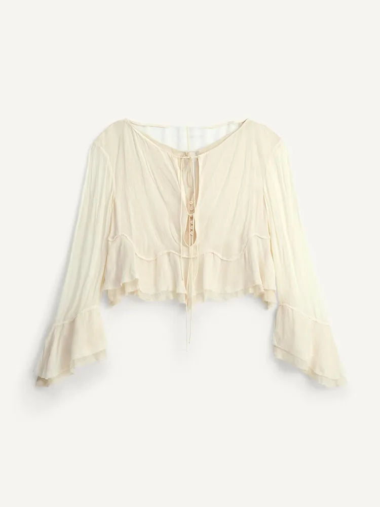 Long Low Collar Flared Sve