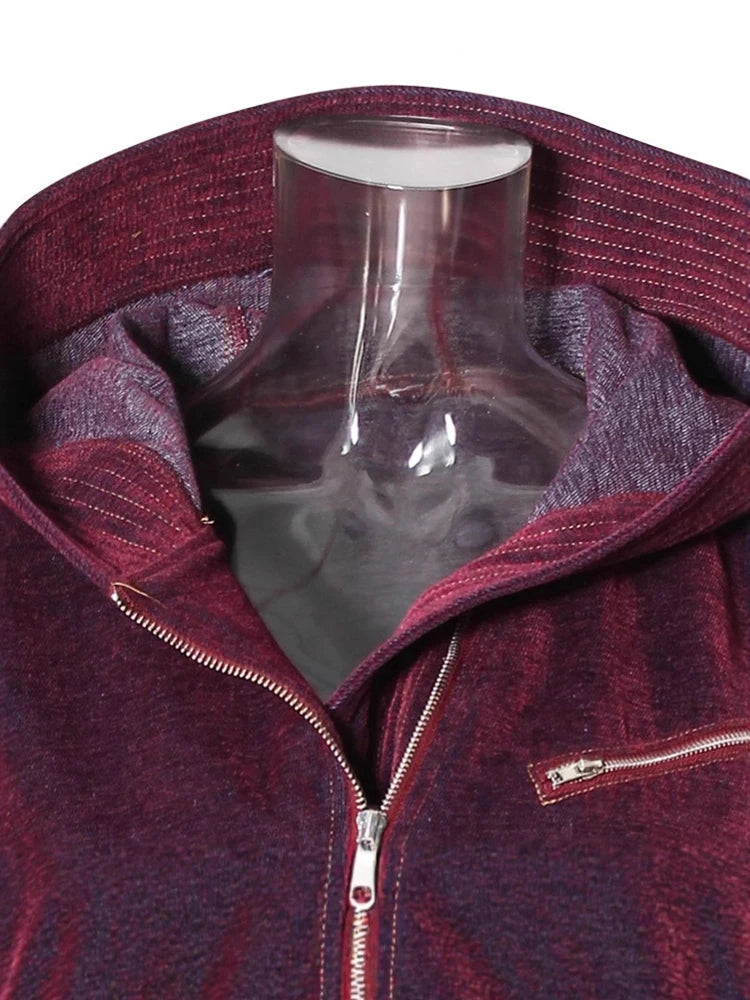 Asymmetric Denim Jacket