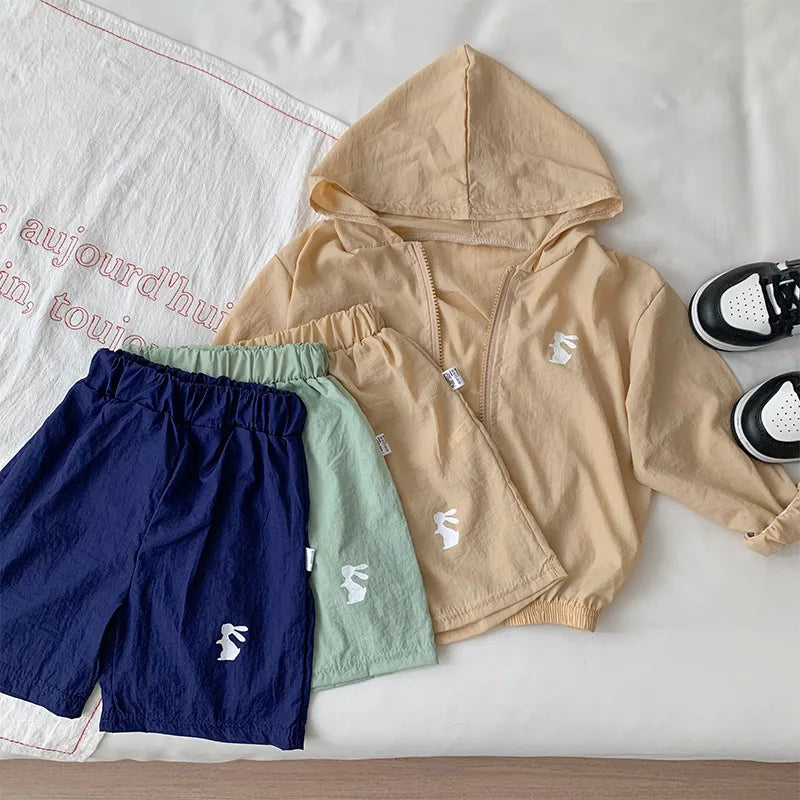 Sunscreen  2pcs Sport Suits