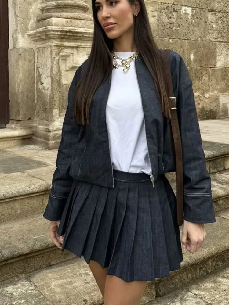 Women Summer Denim 2-Pieces