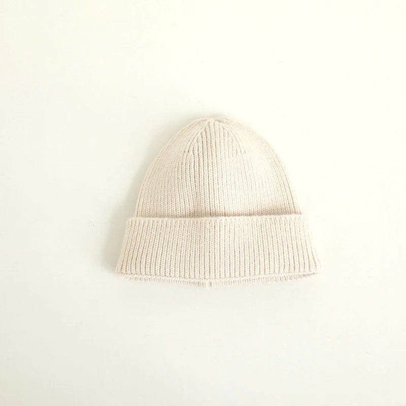Candy Color Knitted Beanie for Kids