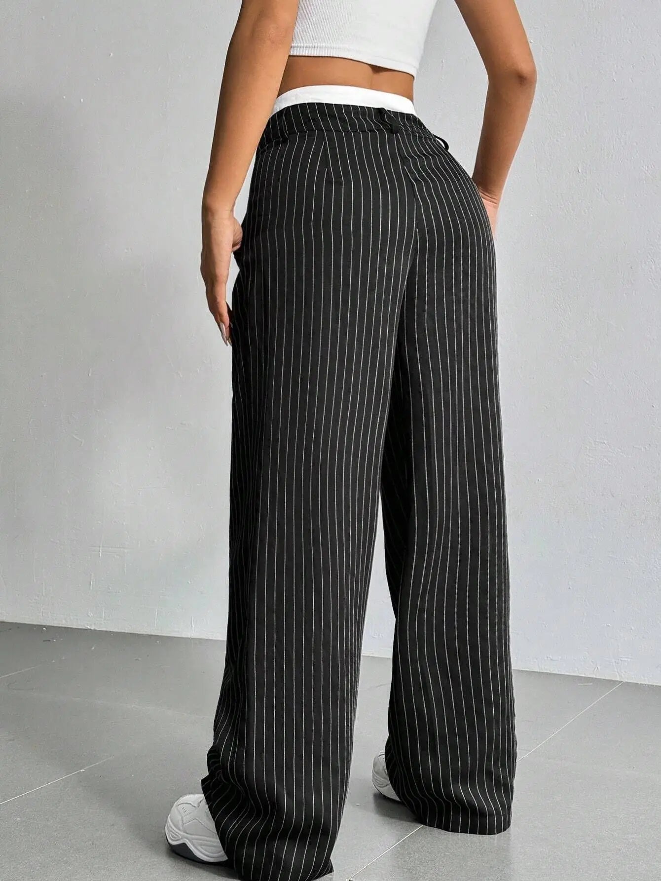 Fashion Pants Women's Stripe Straight
