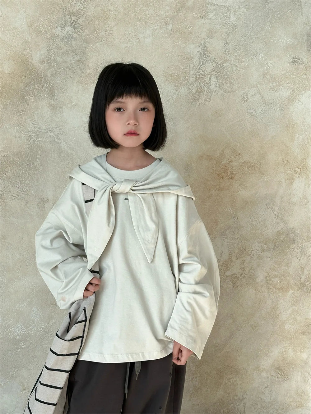 Kids Western Style Versatile Long sleeve
