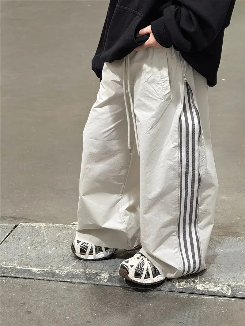 Zipper street-style Pants