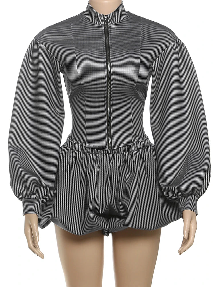 Casual Stripe 2 Piece Set