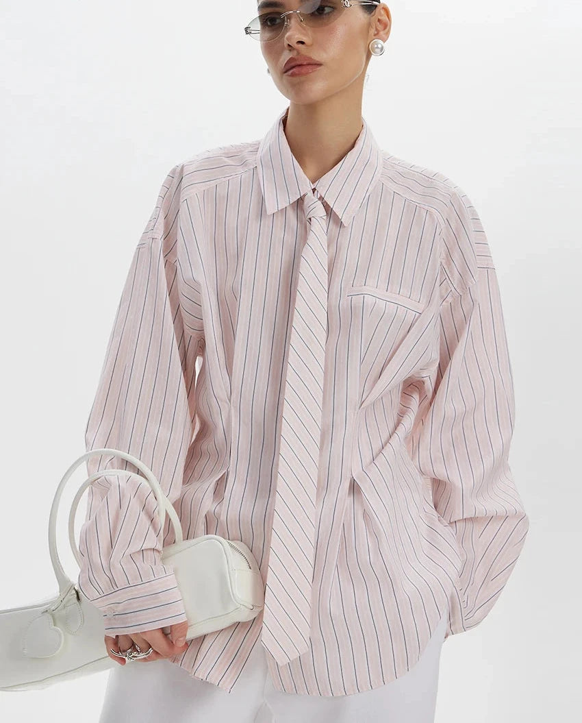 Blouse Elegant Tie top