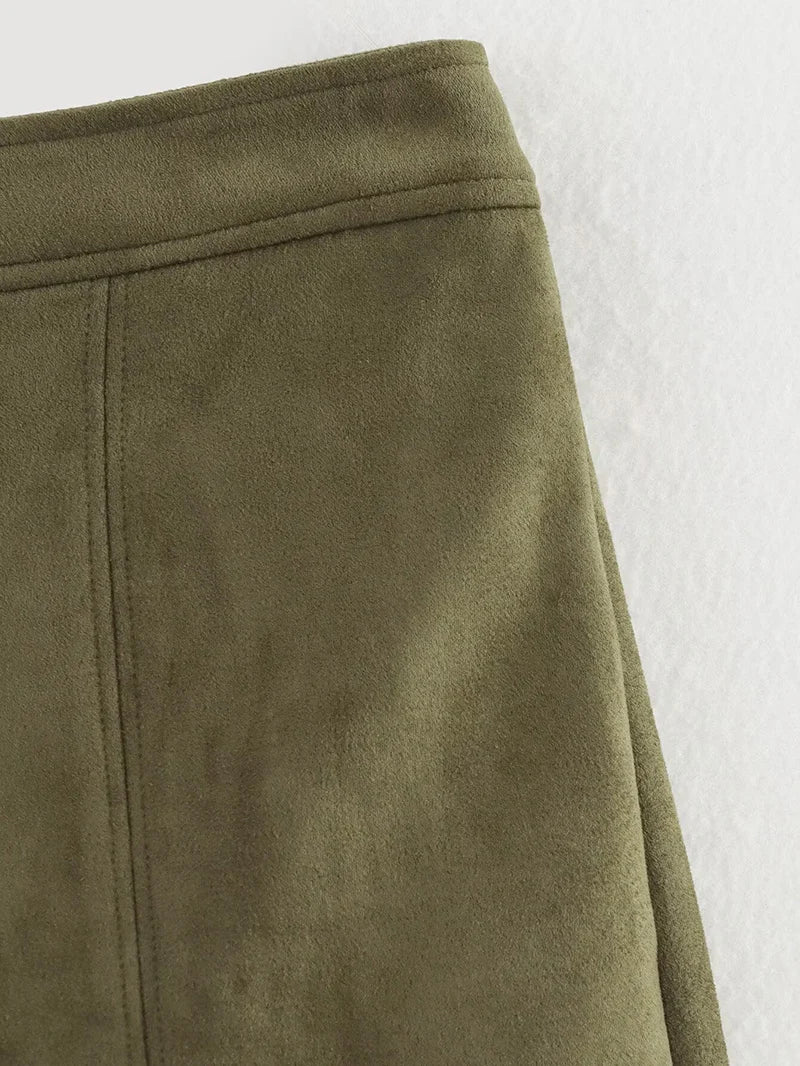 Women High waisted Casual Shorts set