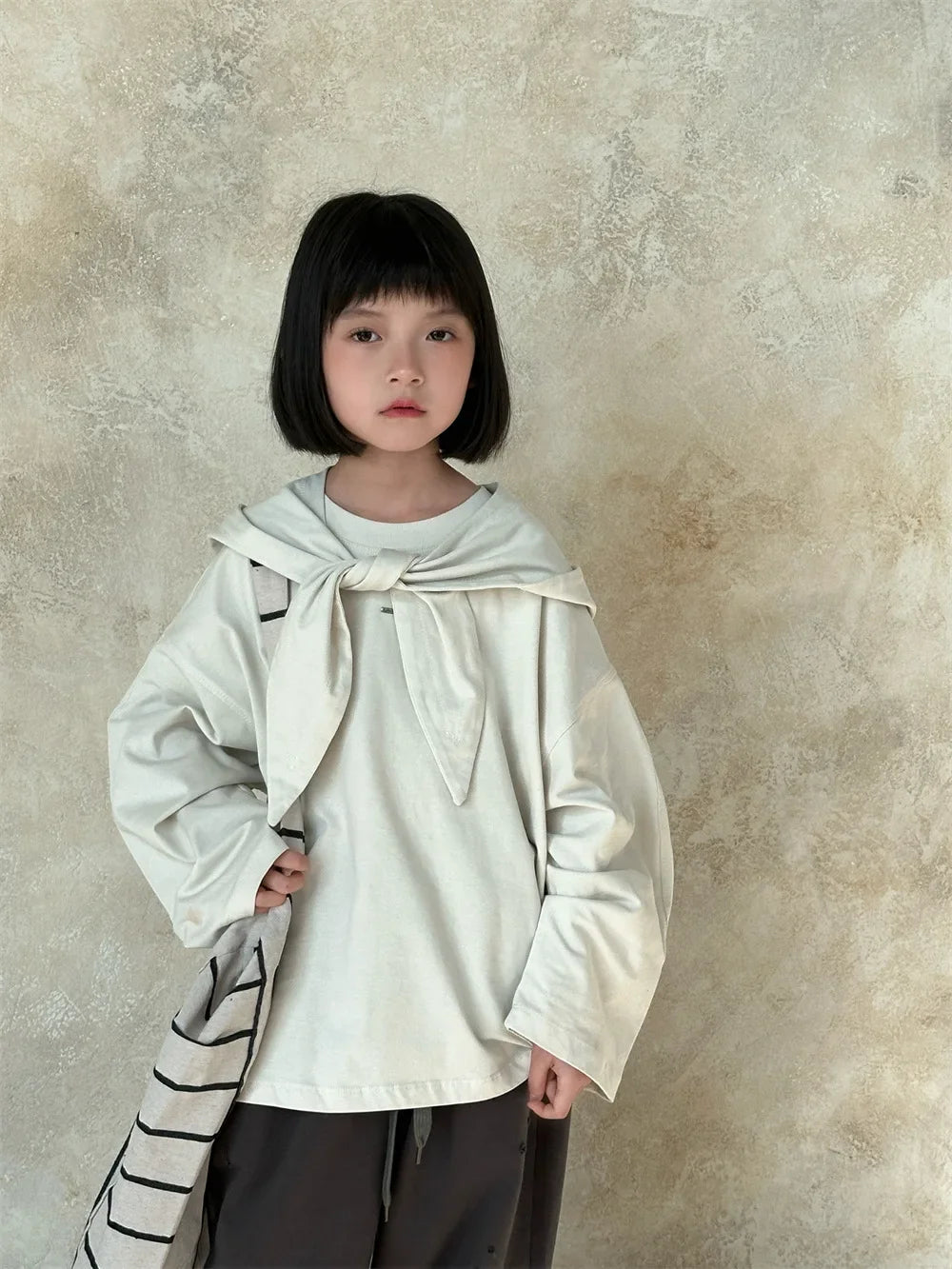 Kids Western Style Versatile Long sleeve